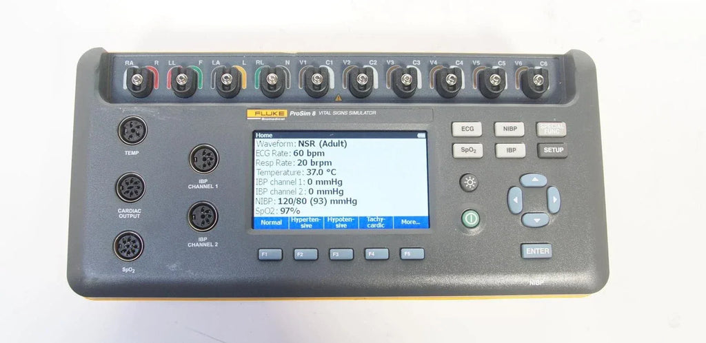 Fluke Biomedical ProSim 8 Vital Signs & ECG Patient Simulator - ZYYKZ Test Equipment