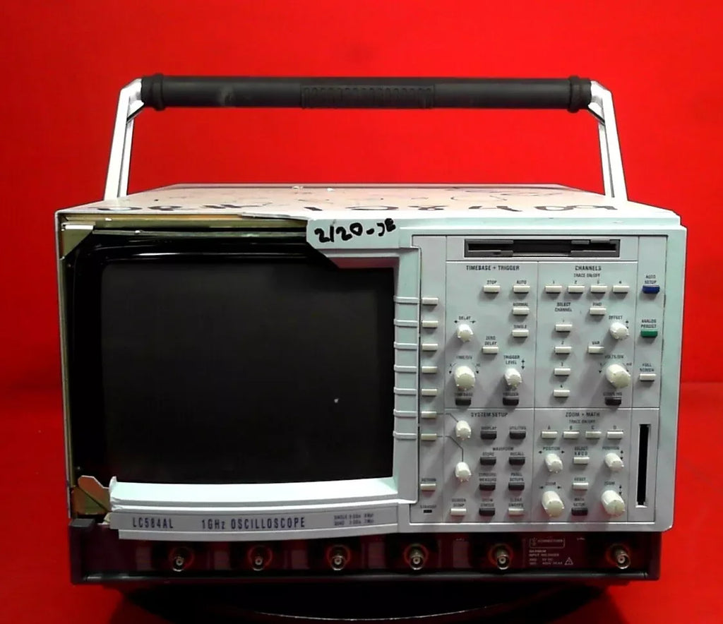 LeCroy LC584AL Digital Oscilloscope 500 MHz 4 Channel - ZYYKZ Test Equipment