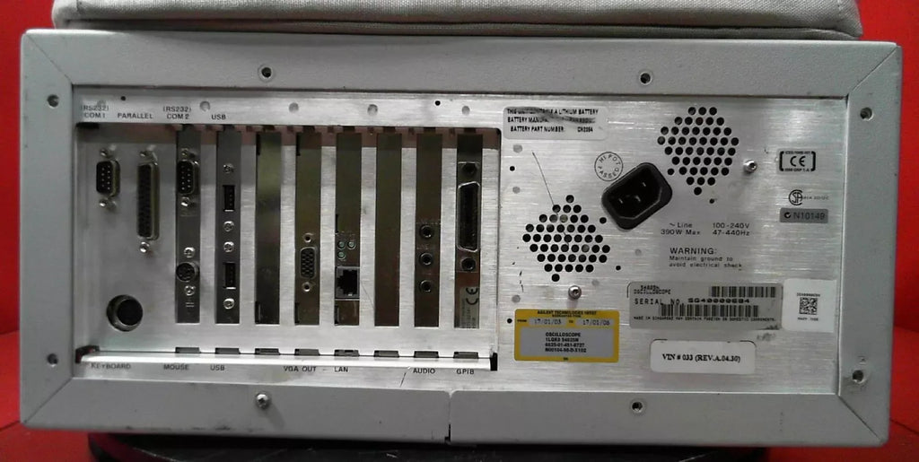 Agilent 54825N Infiniium Oscilloscope 500MHz 2GSa/s - ZYYKZ Test Equipment