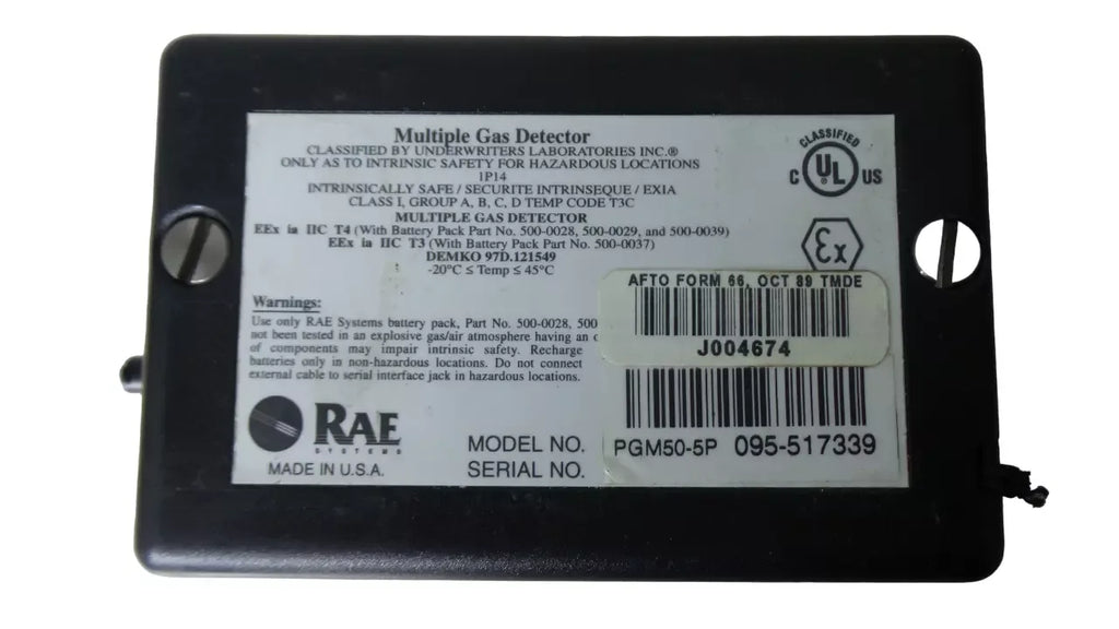 MultiRAE Plus PGM50-5P Portable Multi-Gas Detector - Lot of 8 - ZYYKZ Test Equipment