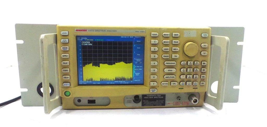 ADVANTEST U3772 High-Performance Spectrum Analyzer 9 kHz to 43 GHz - ZYYKZ Test Equipment