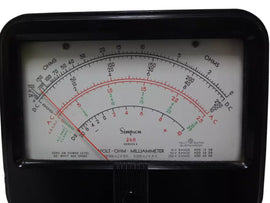 Simpson 260 Series 6 Analog Multimeter - Professional Electrical Tester - ZYYKZ Test Equipment