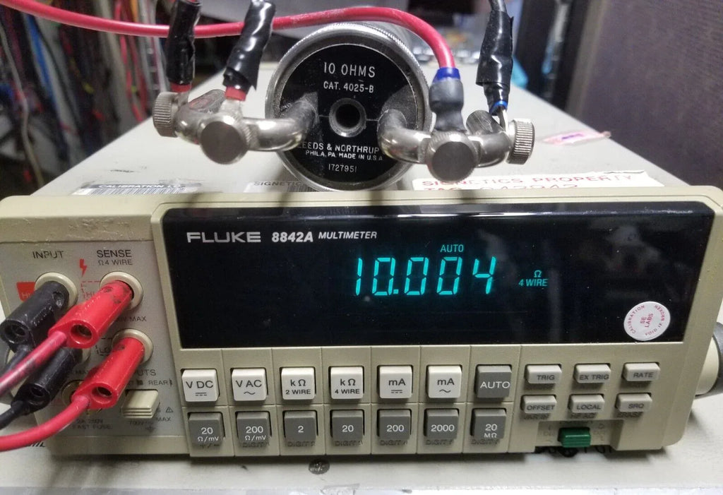 Fluke 8842A Precision Digital Multimeter with 4.5-Digit Resolution - ZYYKZ Test Equipment