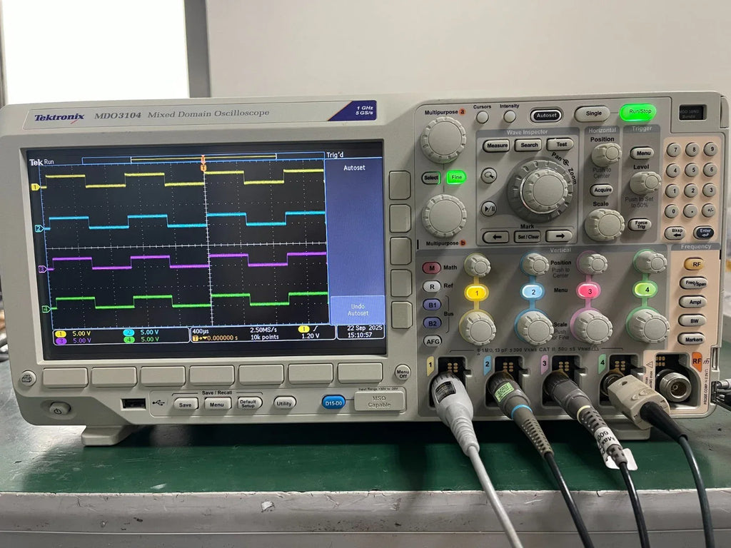 Tektronix MDO3014 100 MHz Mixed Domain Oscilloscope with Spectrum Analyzer - ZYYKZ Test Equipment