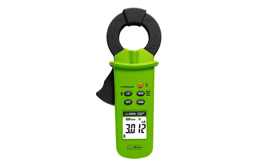KPS DCM300LEAK True RMS Leakage Clamp Meter 60A with Low Pass Filter