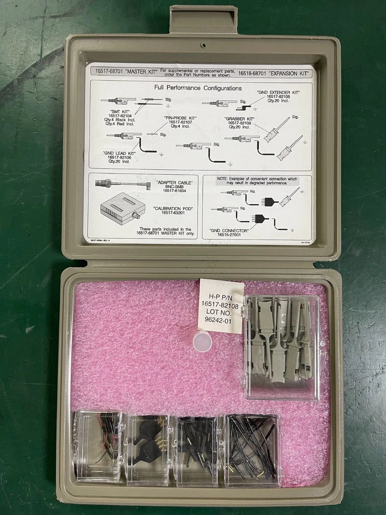 HP 16518-68701 Expansion Board Accessory Kit for Logic Analyzers - ZYYKZ Test Equipment