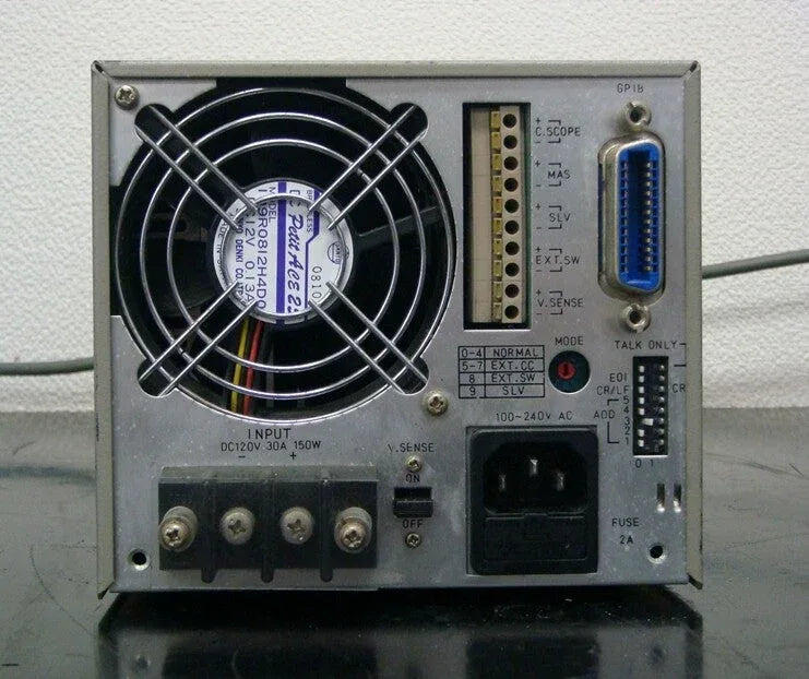 FUJITSU EUL-150alpha B Programmable DC Electronic Load 150W - ZYYKZ Test Equipment
