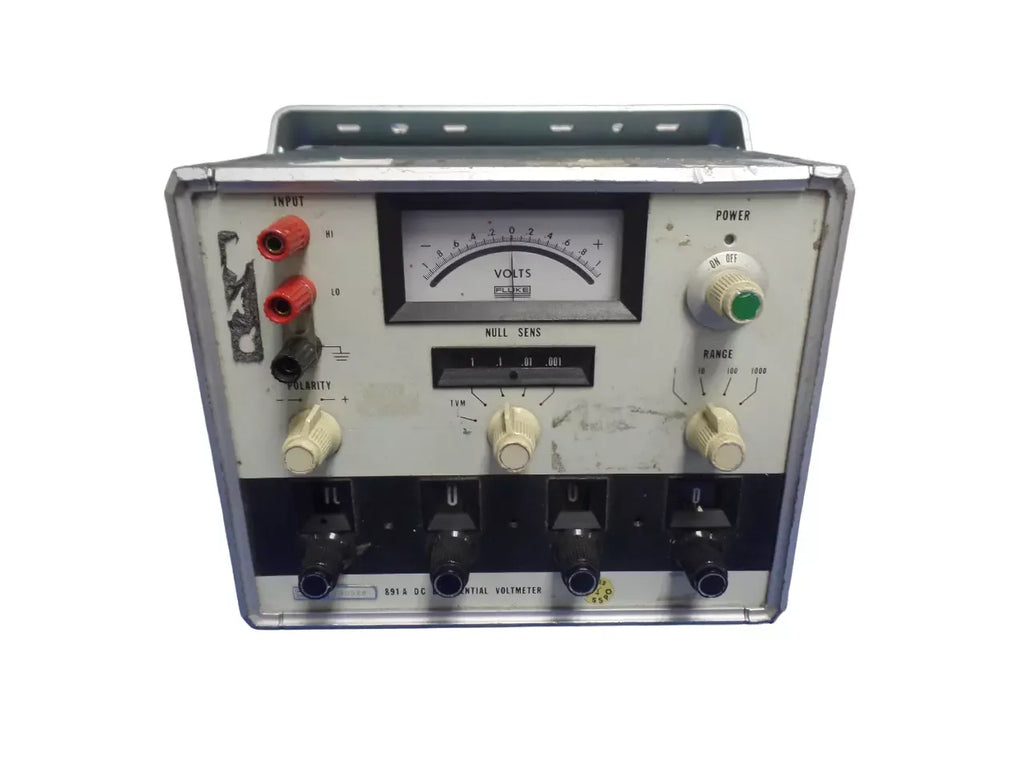 FLUKE 891A High-Precision Differential Voltmeter - ZYYKZ Test Equipment