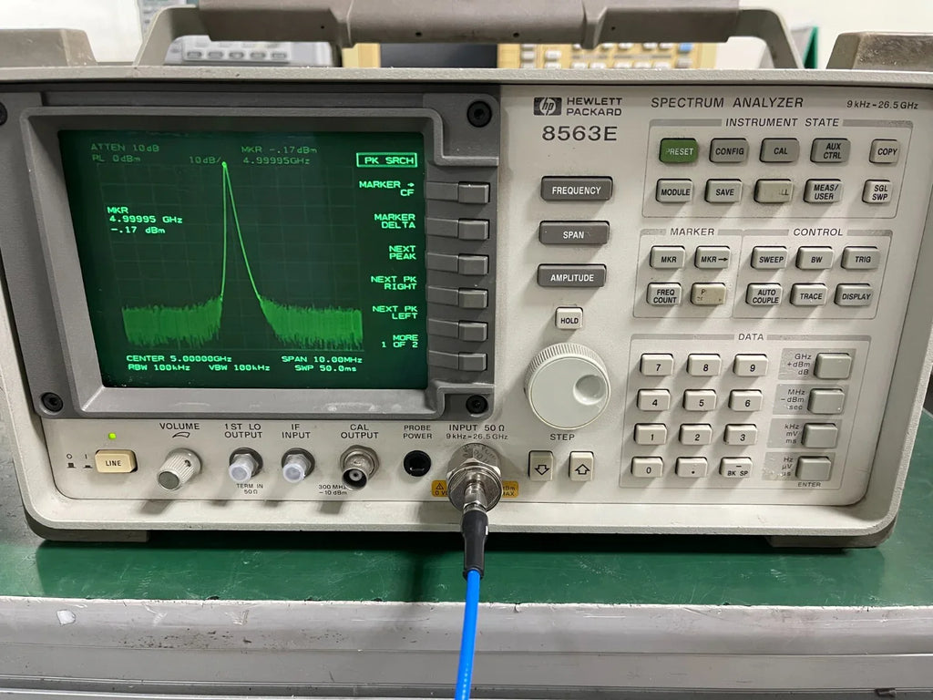 HP Agilent 8563E Spectrum Analyzer 9 kHz - 26.5 GHz with 85620A Option - ZYYKZ Test Equipment