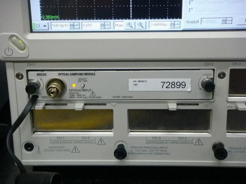 Tektronix 80C02 Optical Module for High-Speed Signal Analysis - ZYYKZ Test Equipment