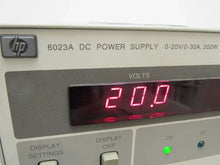 Load image into Gallery viewer, HP Agilent 6023A Autoranging DC Power Supply 0-20V 0-30A 200W - ZYYKZ Test Equipment