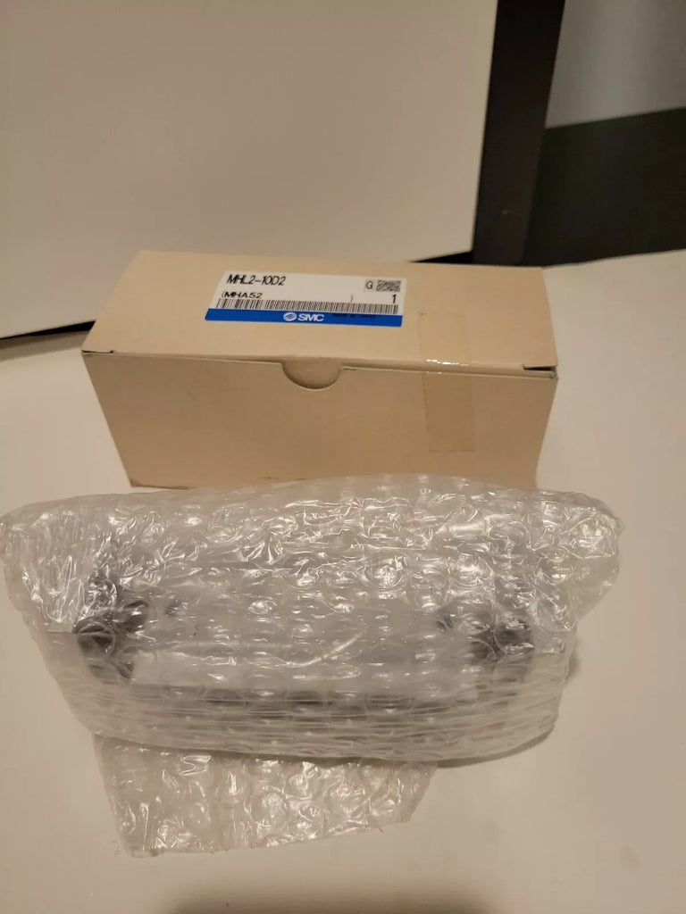SMC MHL2-10D2 Compact Pneumatic Cylinder - New, Fast Shipping - ZYYKZ Test Equipment