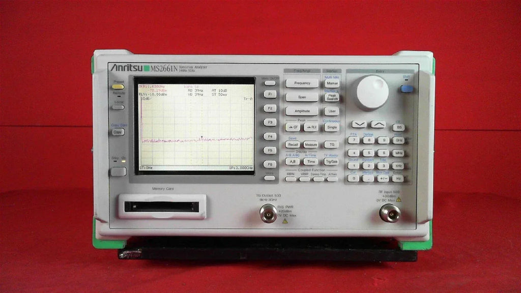 Anritsu MS2661N Spectrum Analyzer 100Hz - 3GHz - ZYYKZ Test Equipment