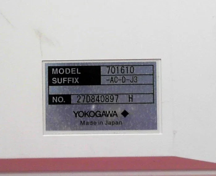 Yokogawa DL1640 Digital Oscilloscope 200MHz 4 Channel - ZYYKZ Test Equipment