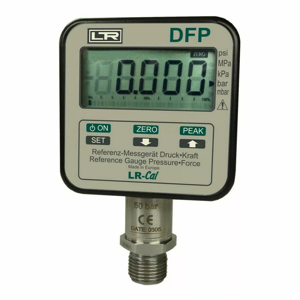 LR-Cal DFP Digital Force, Weight, and Pressure Gauge with ±0.1% Accuracy