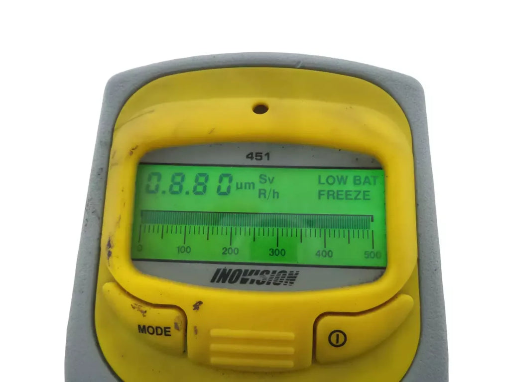 Inovision 451B YGG Ion Chamber Survey Meter - Radiation Detector - ZYYKZ Test Equipment