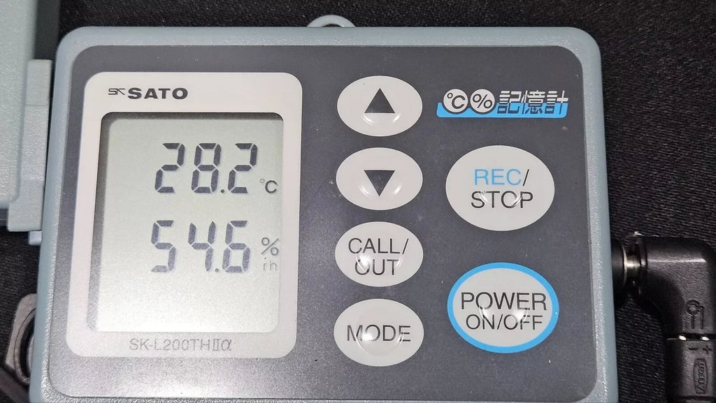 SATO SK-L200TH II αD Temperature & Humidity Datalogger - ZYYKZ Test Equipment
