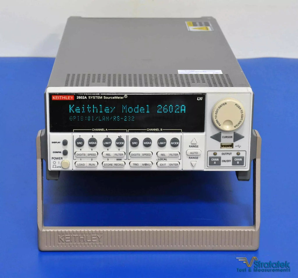 Keithley 2602A System SourceMeter 2-Channel SMU Source Measure Unit - Calibrated