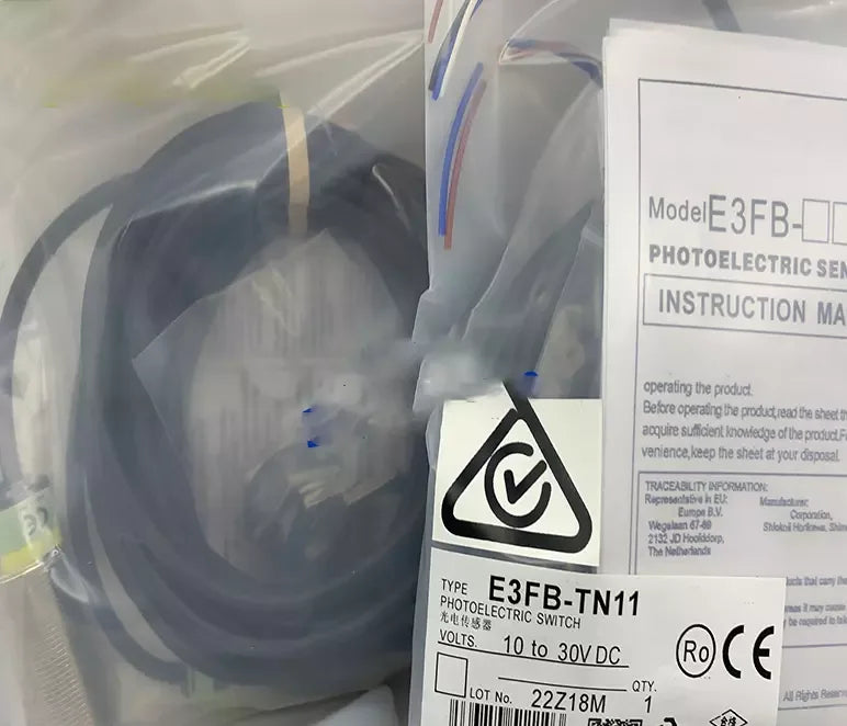 Omron E3FB-TN11 Photoelectric Sensor - Reliable Object Detection - ZYYKZ Test Equipment