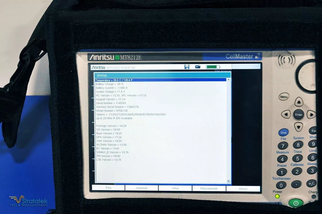 Anritsu MT8212E CellMaster Base Station with ICN50B and GPS Antenna - Repair Needed