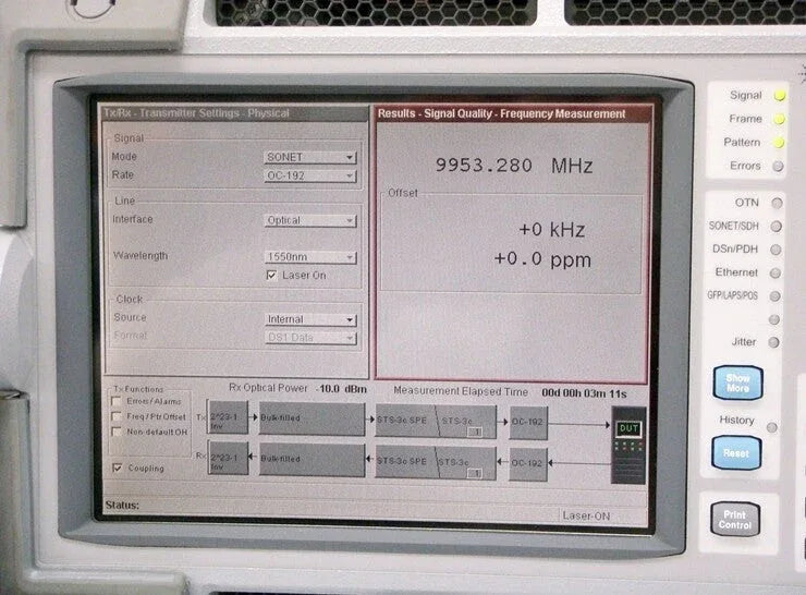 Keysight J7231B OmniBER 10Gbps High-Speed Communications Analyzer - ZYYKZ Test Equipment
