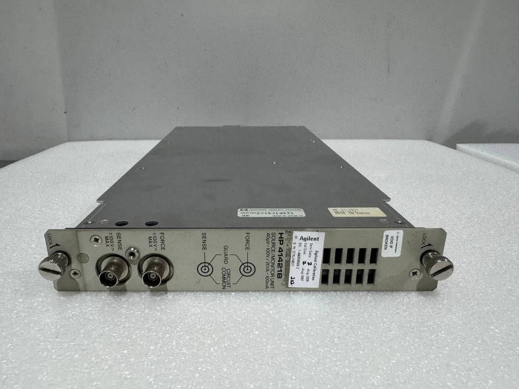 HP Agilent 41421B Source/Monitor Unit for 4142B Mainframe - ZYYKZ Test Equipment