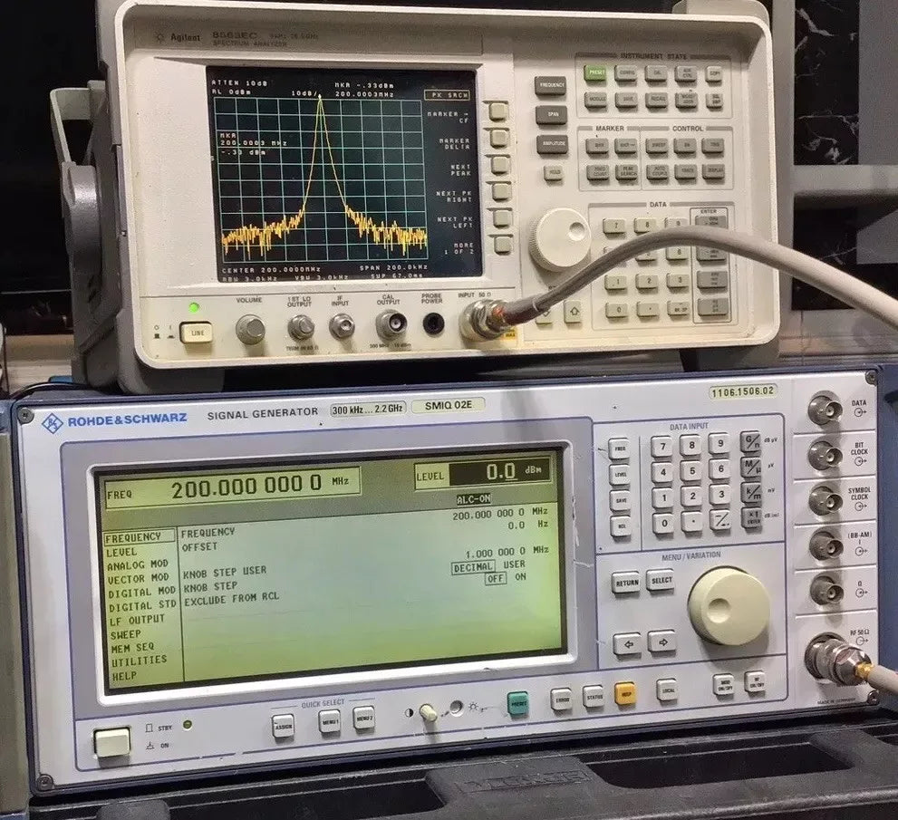 Rohde & Schwarz SMIQ02E Signal Generator 300 kHz to 2.2 GHz - ZYYKZ Test Equipment