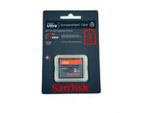 Load image into Gallery viewer, SanDisk Ultra 2GB CompactFlash Memory Card - High-Speed Storage - ZYYKZ Test Equipment