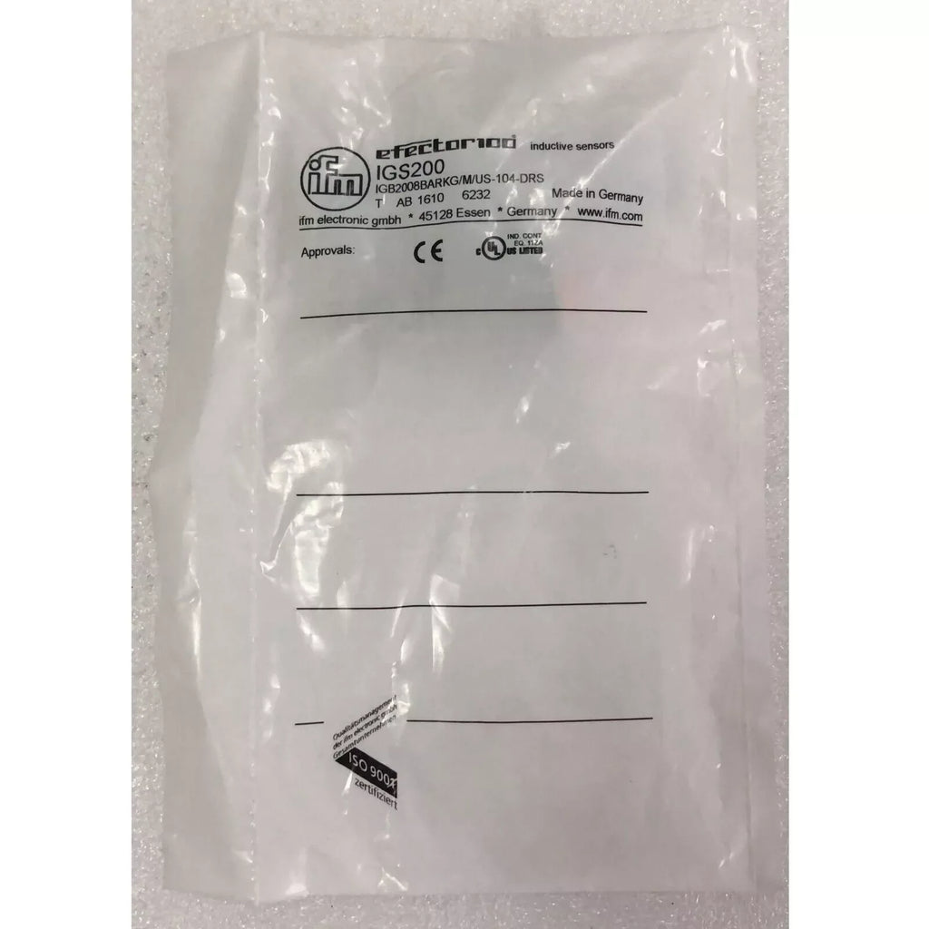 IFM IGS200 Proximity Switch Sensor - Industrial Grade Inductive Sensor - ZYYKZ Test Equipment