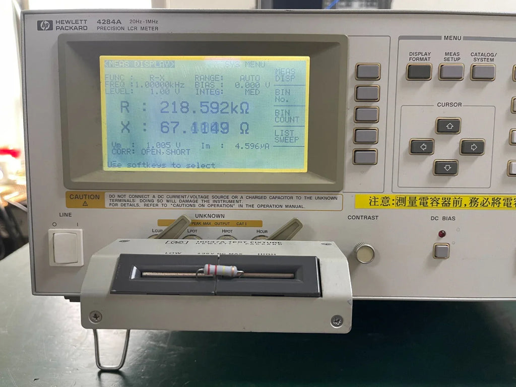 Agilent HP 4284A Precision LCR Meter 20Hz to 1MHz - ZYYKZ Test Equipment