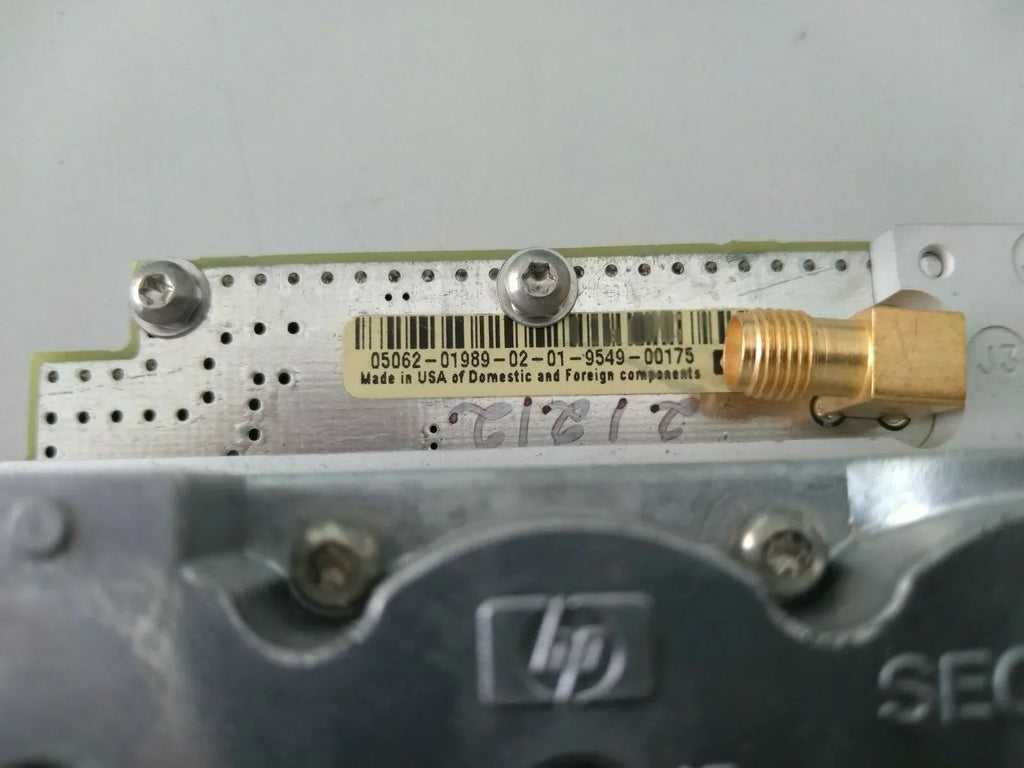 Agilent 5086-7812 A13 Second Converter Assembly for 856x Series Network Analyzers - ZYYKZ Test Equipment