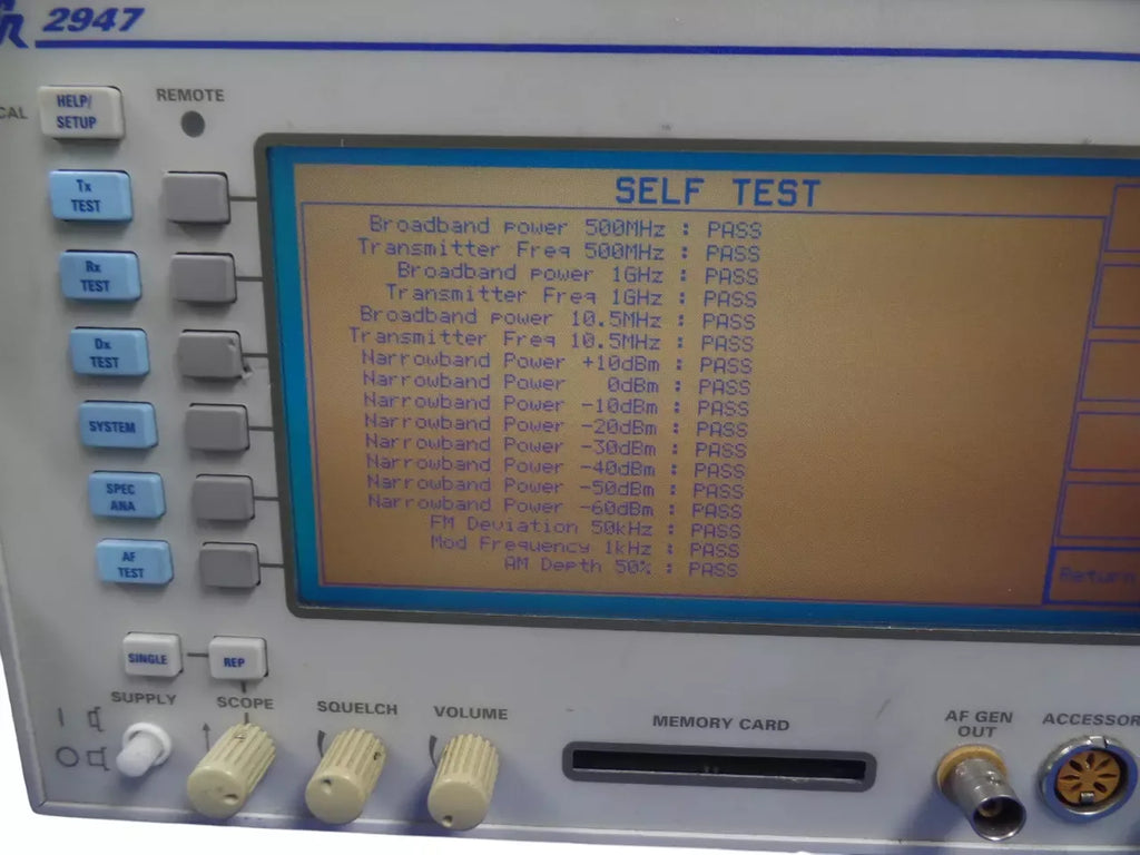 IFR 2947 Communications Service Monitor – Advanced Radio Test Analyzer - ZYYKZ Test Equipment