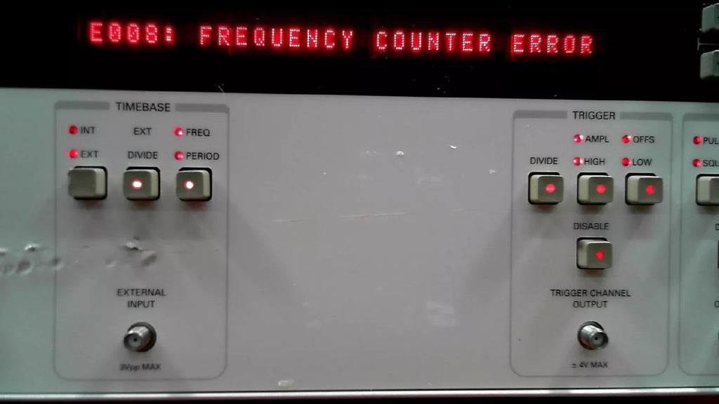Agilent 8133A High-Speed Pulse Generator 33MHz to 3GHz - ZYYKZ Test Equipment