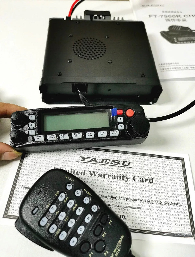 YAESU FT-7900R Dual Band 50W VHF/UHF FM Mobile Transceiver - ZYYKZ Test Equipment