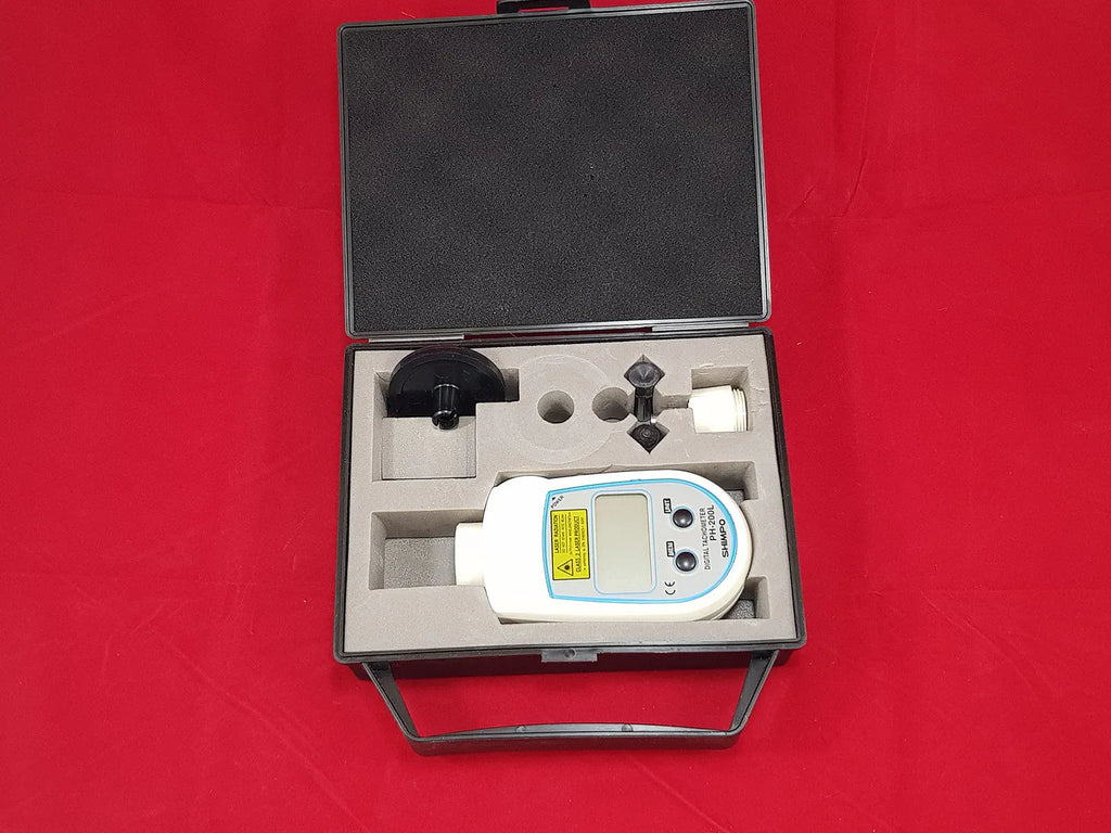 SHIMPO PH-200L Laser Digital Tachometer with High Precision Measurement - ZYYKZ Test Equipment
