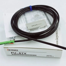 Load image into Gallery viewer, Keyence FU-67V Fiber Optic Sensor with Cable - New In Box - ZYYKZ Test Equipment