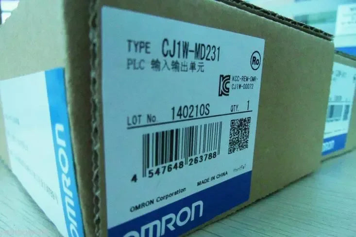 Omron CJ1W-MD231 PLC Digital Input/Output Module - New - ZYYKZ Test Equipment