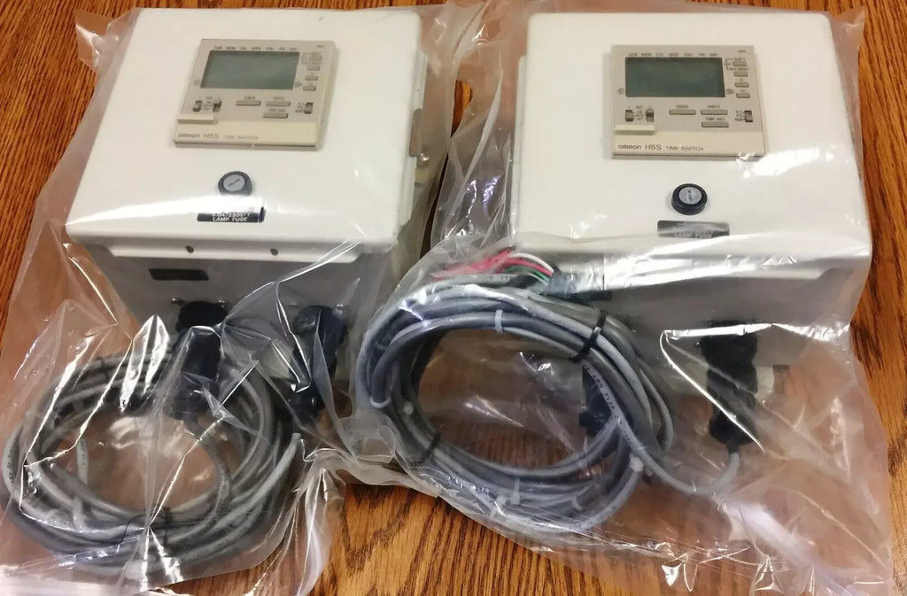 Omron H5S-B Digital Time Switch Timer with 6.5” x 6.5” x 4.5” Enclosure - ZYYKZ Test Equipment