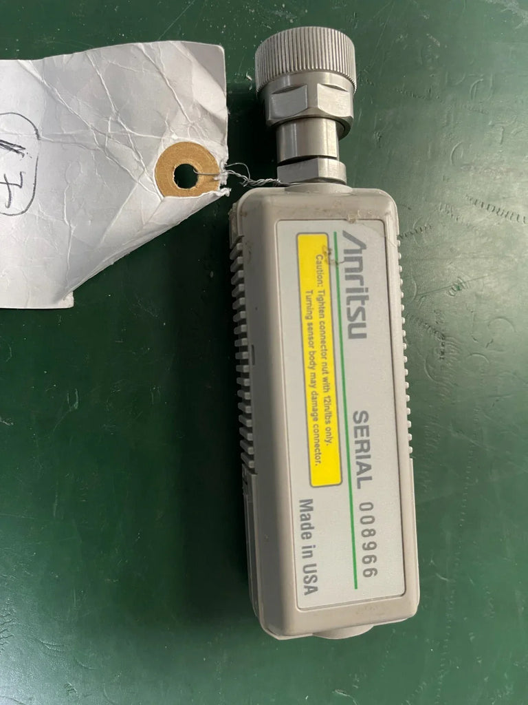 Anritsu MA2472B RF Power Sensor 10 MHz–18 GHz, N Connector, -70 to +20 dBm - ZYYKZ Test Equipment