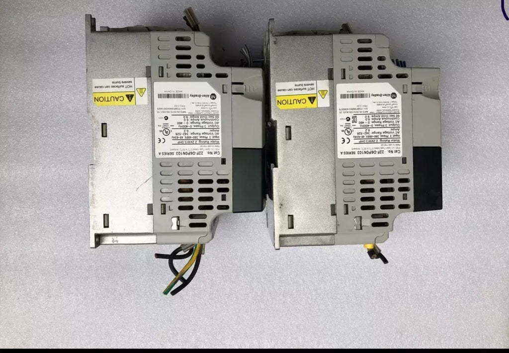 Allen-Bradley 22F-D6P0N103 & 22F-D6P0N113 Variable Frequency Drives - High Performance AC Motor Controllers - ZYYKZ Test Equipment