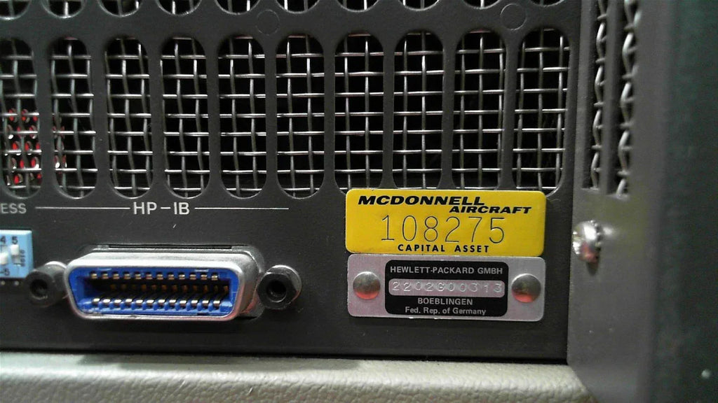 HP 8161A Programmable Pulse Generator 100 MHz - ZYYKZ Test Equipment