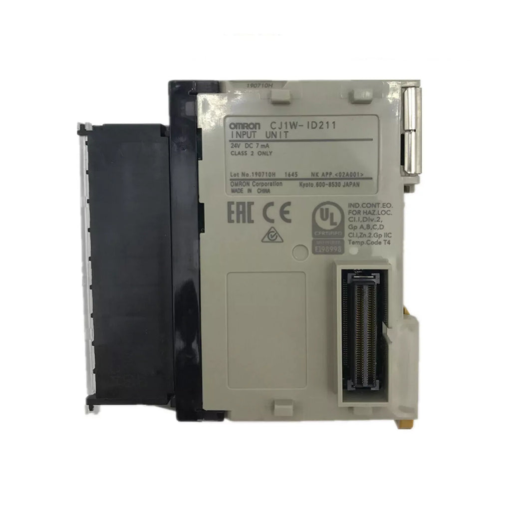Omron CJ1W-ID211 Digital Input PLC Module - 16 Points, 24V DC - ZYYKZ Test Equipment
