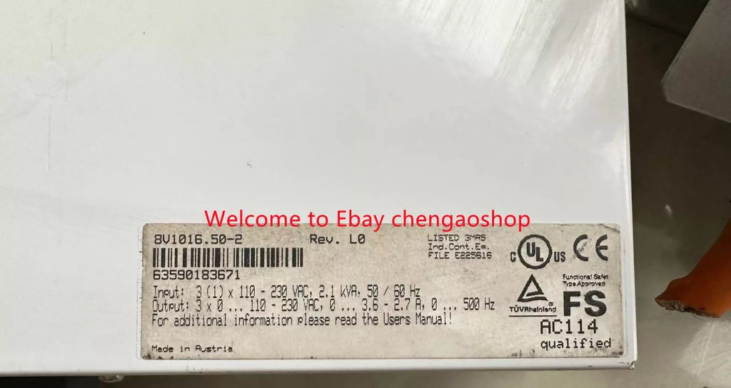 ACOPOS 1016 8V1016.50-2 Servo Drive - 100% Tested