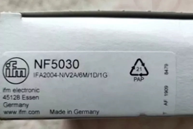 IFM NF5030 Inductive Proximity Sensor - Reliable Object Detection - ZYYKZ Test Equipment