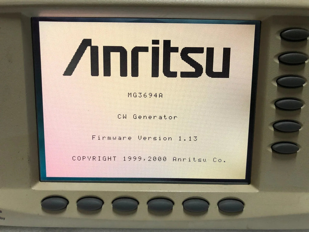 Anritsu Continuous Wave (CW) Signal Generator 10 MHz to 20 GHz - ZYYKZ Test Equipment