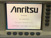 Load image into Gallery viewer, Anritsu Continuous Wave (CW) Signal Generator 10 MHz to 20 GHz - ZYYKZ Test Equipment