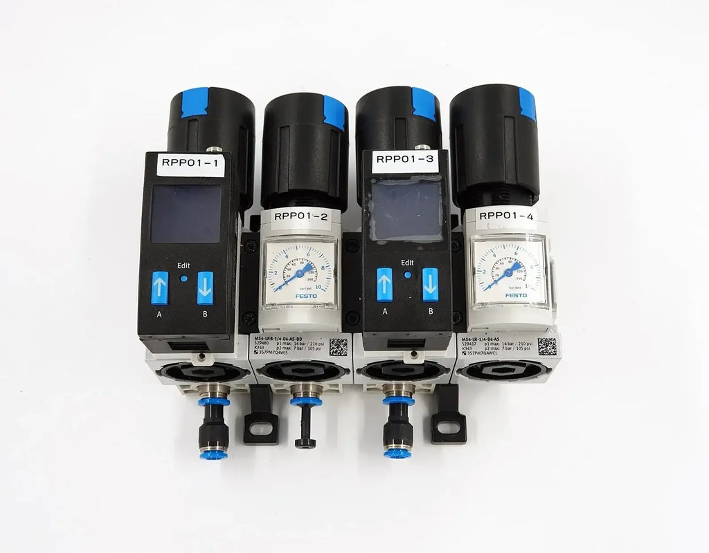 Festo Pneumatic Pressure Regulator - Precision Air Pressure Control Valve - ZYYKZ Test Equipment