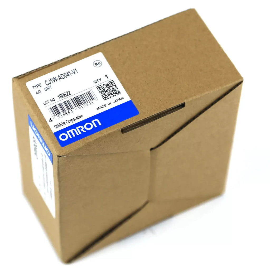 OMRON CJ1W-AD041-V1 PLC Analog Input Module, 4-Channel, 12-Bit Resolution - ZYYKZ Test Equipment