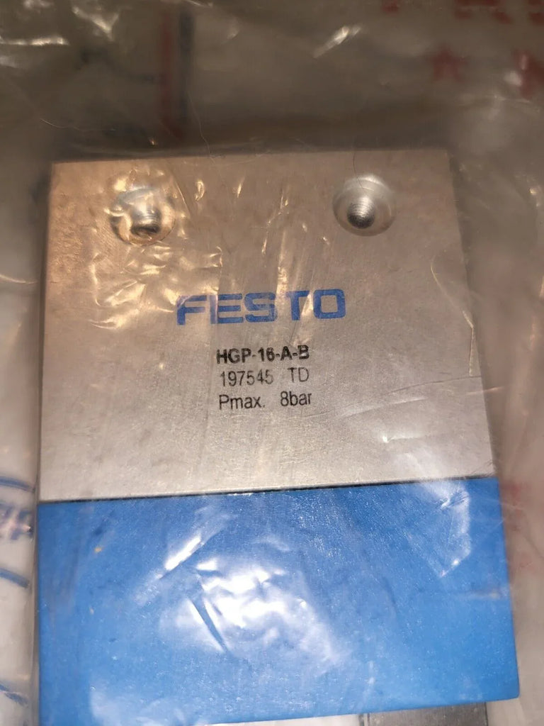 Festo HGP-16-A-B Parallel Pneumatic Gripper, 16mm Stroke - ZYYKZ Test Equipment