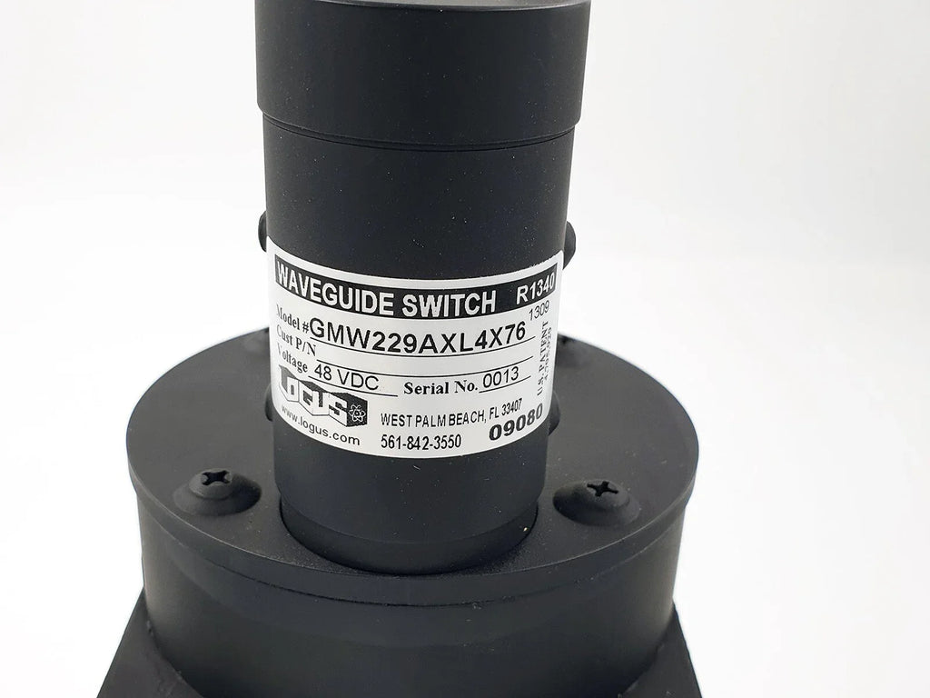 LOGUS WR229 Microwave Waveguide Switch 3.30-4.90 GHz - ZYYKZ Test Equipment